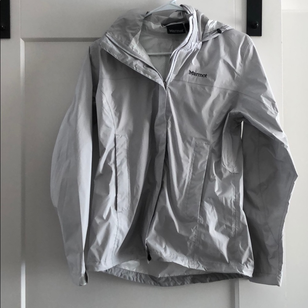 Marmot Rain Jacket Light Gray